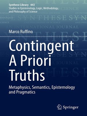 cover image of Contingent a Priori Truths